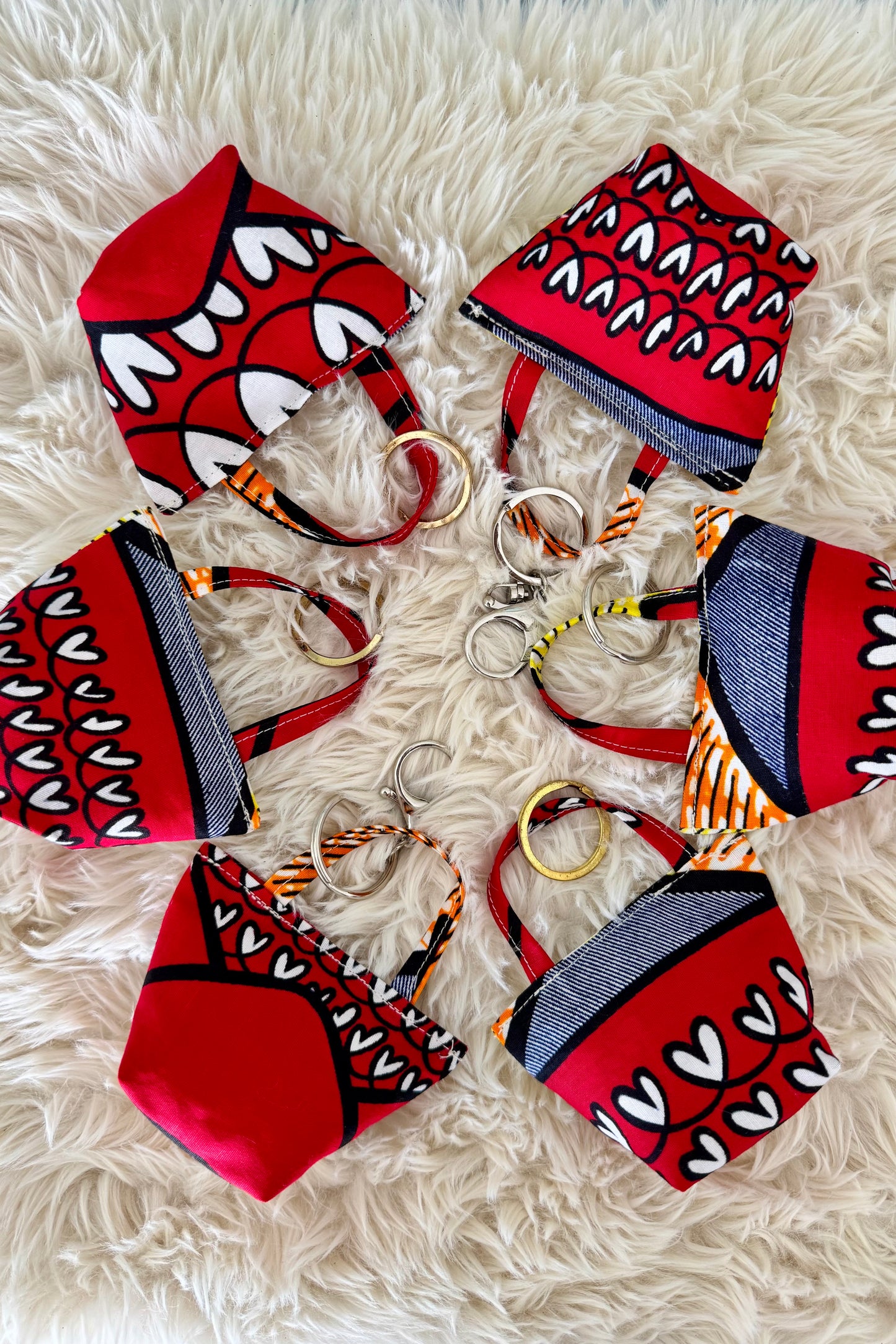 Mini tote charm accessory